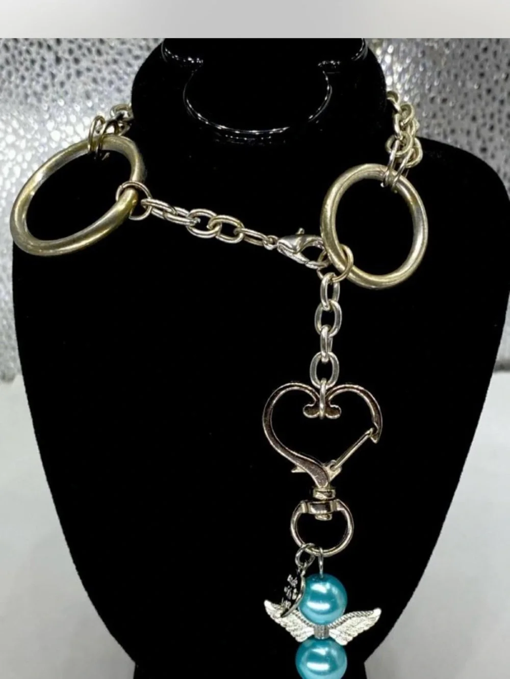 Disney *** Custom ^^^ A Nightmare before Christmas Charm” Hallmark “ Necklace *